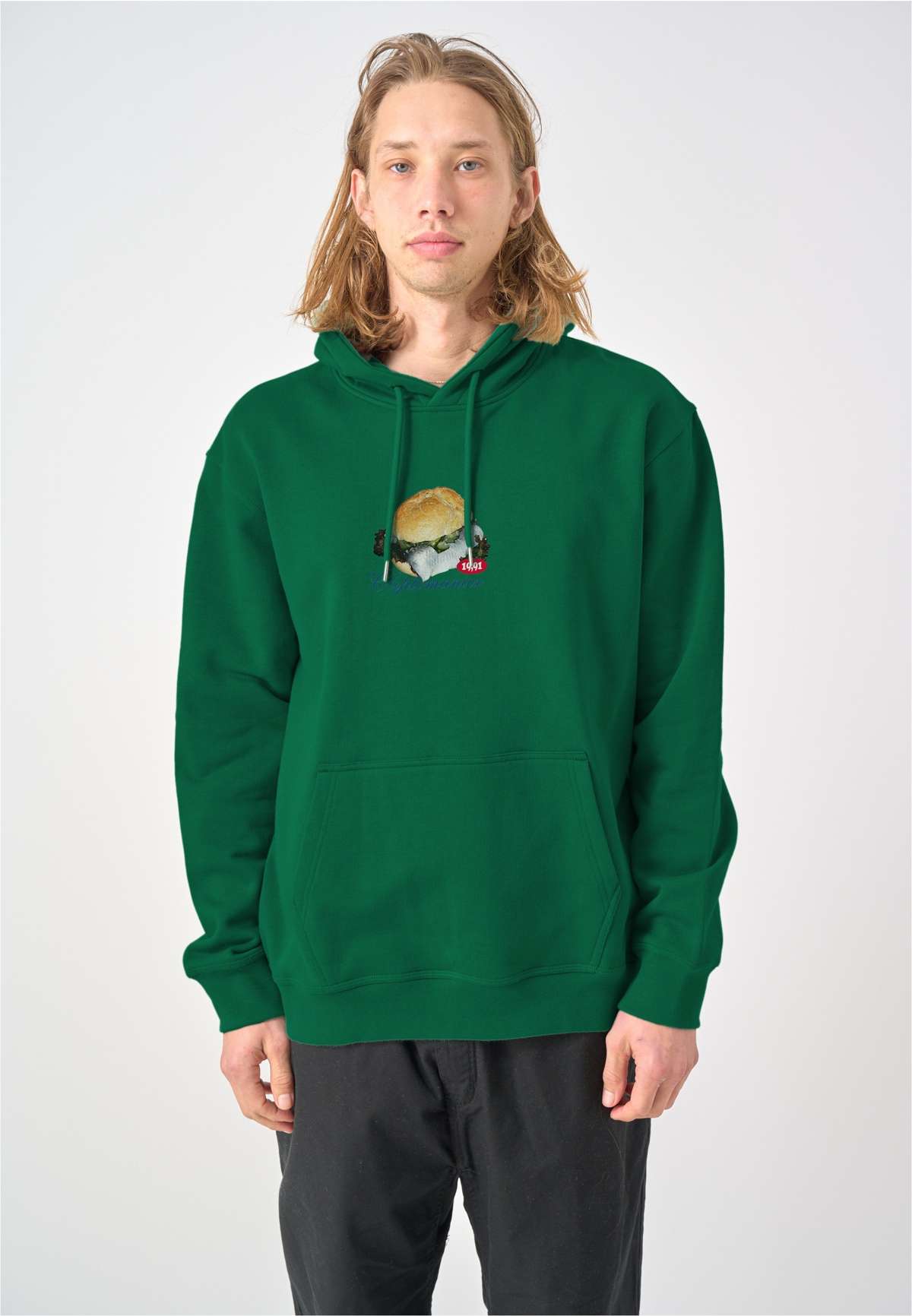 Толстовка с капюшоном Boxy Hooded WTFISH