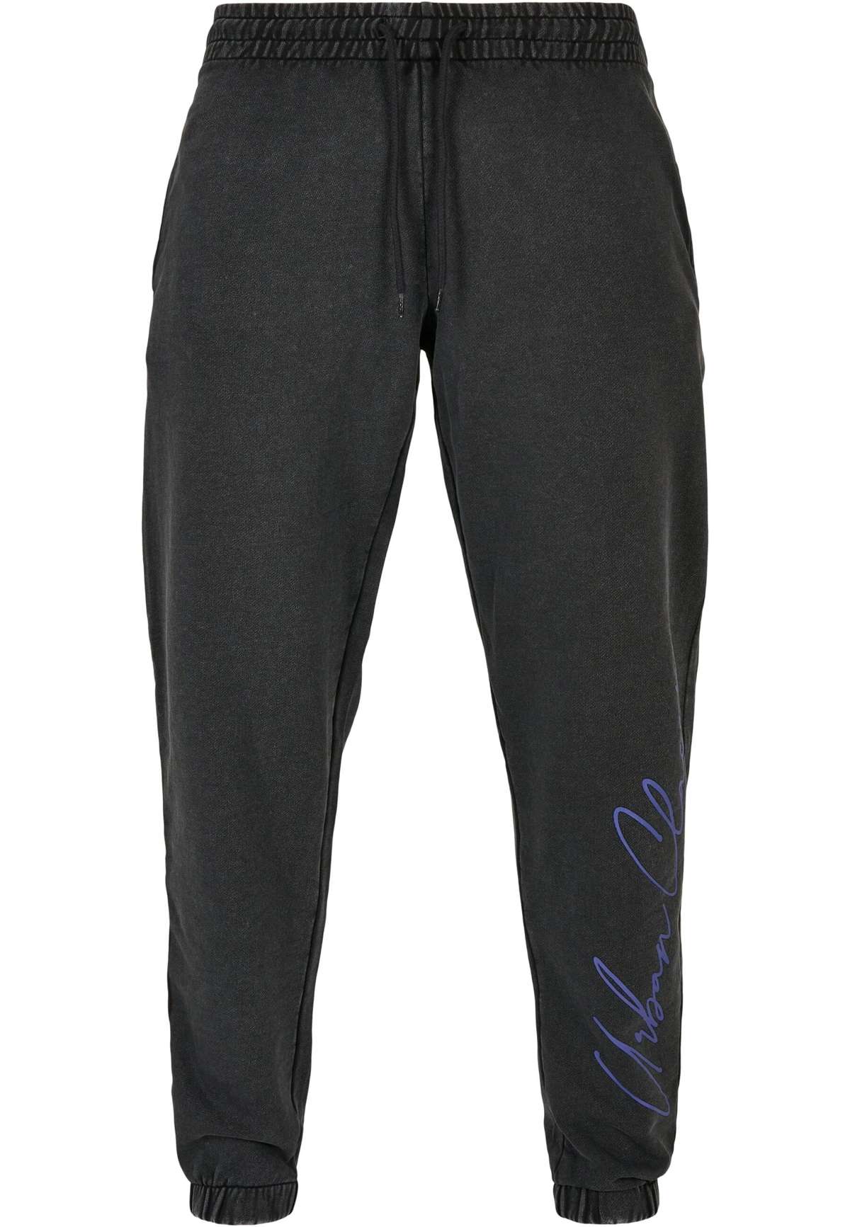 Спортивные штаны Urban Classics Herren Script Logo Sweatpants