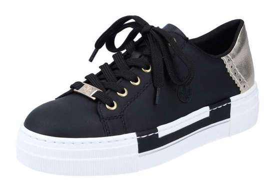 Кроссовки на платформе с металлизированным каблуком