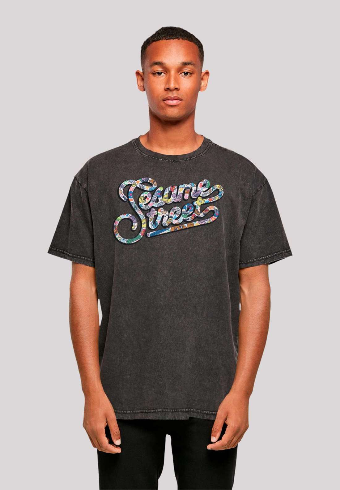 футболка Sesamstraße Coloured lettering