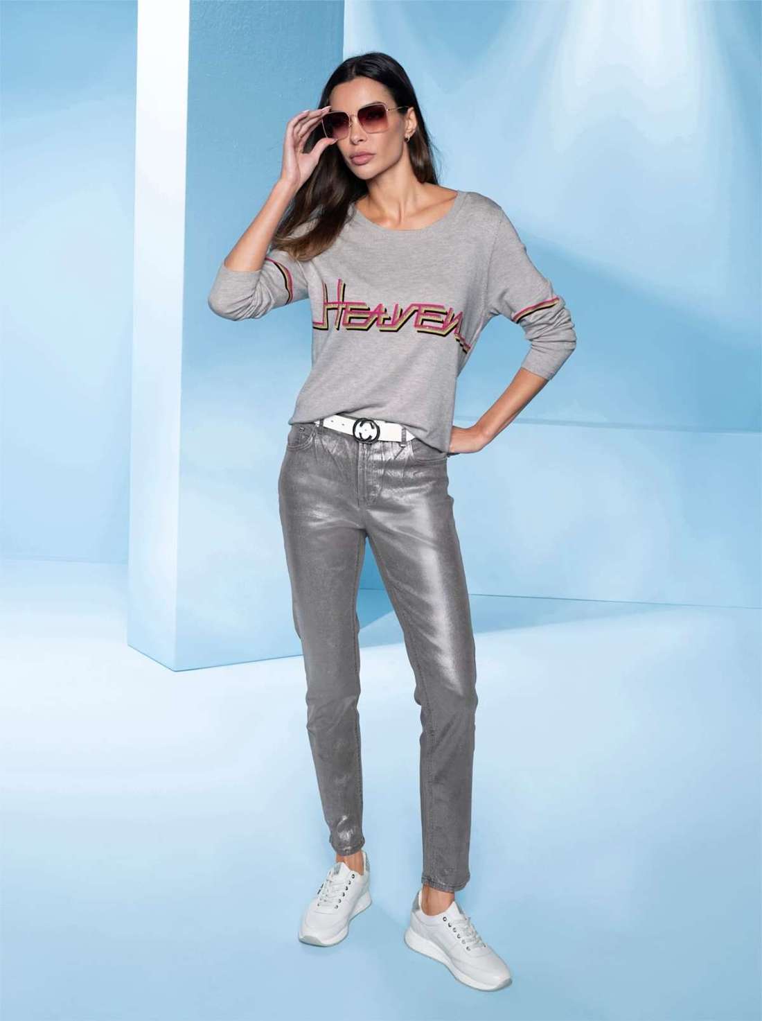 Свитер с круглым вырезом Pullover