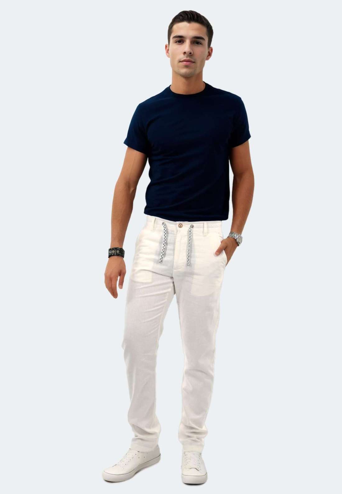 Тканевые брюки с внутренней кулиской. Inboris