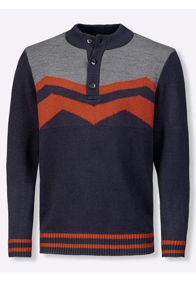 Свитер с воротником-стойкой Pullover