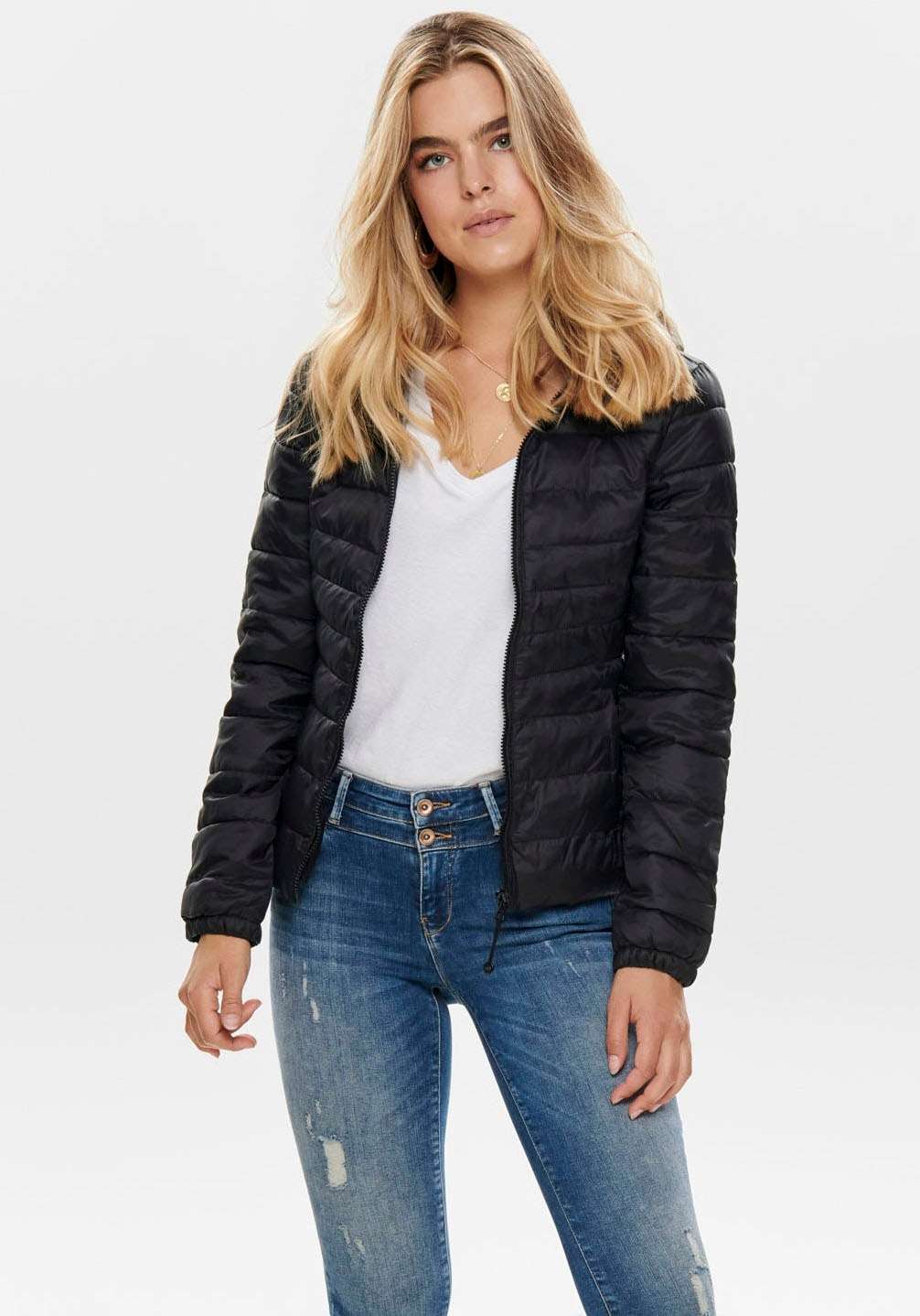 Стеганая куртка с капюшоном ONLTAHOE HOOD JACKET OTW NOOS