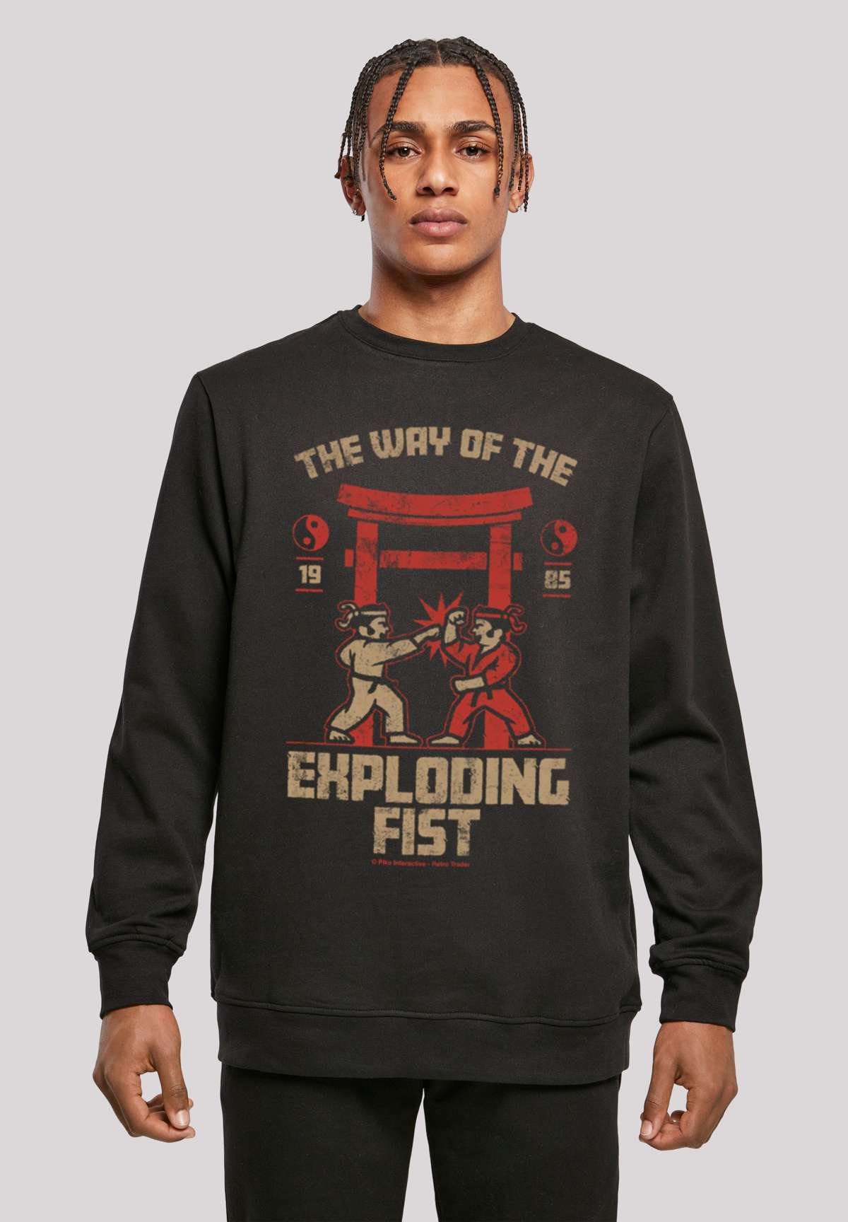 Толстовка с капюшоном Retro Gaming The Way of the Exploding Fist