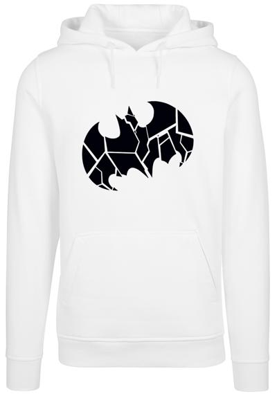 толстовка Herren Batman Logo shattered with Fitted heavy hoody