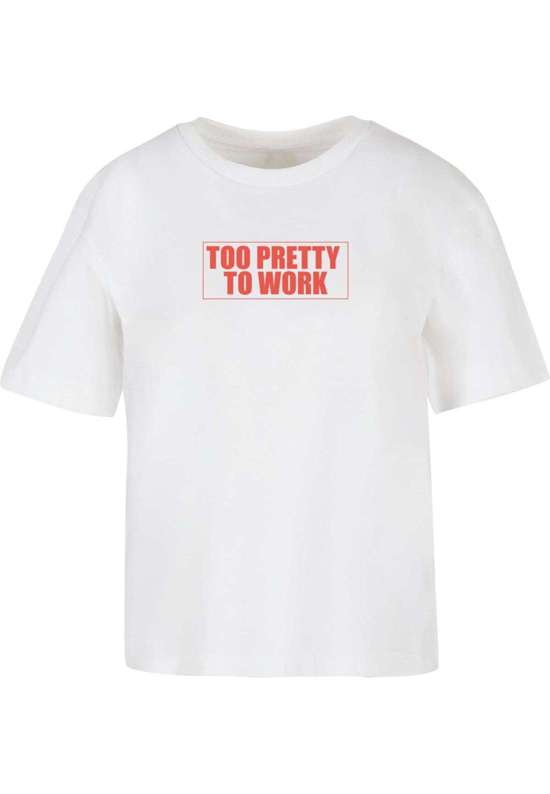футболка Too Pretty To Work Tee