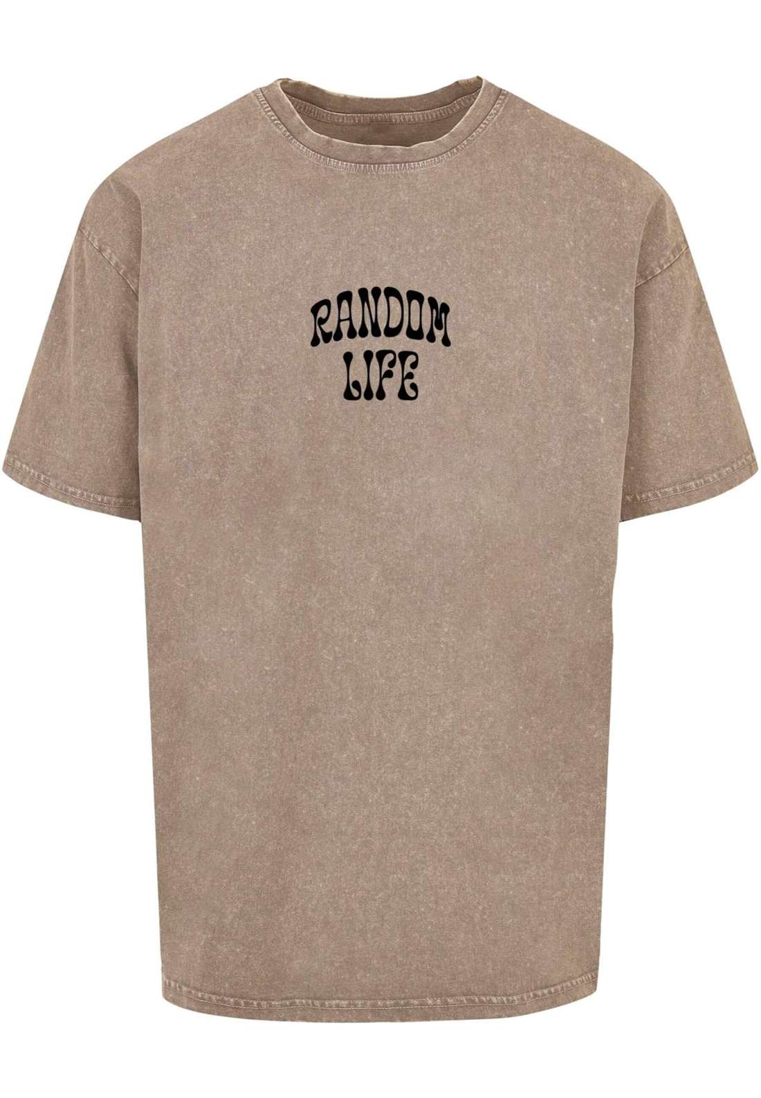 футболка Herren Random Life Acid Washed Heavy Oversized Tee