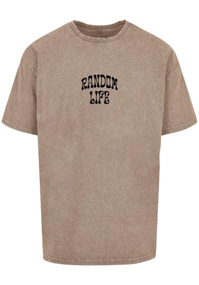 футболка Herren Random Life Acid Washed Heavy Oversized Tee