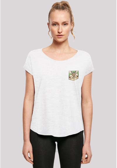 футболка Looney Tunes Face Faux Pocket