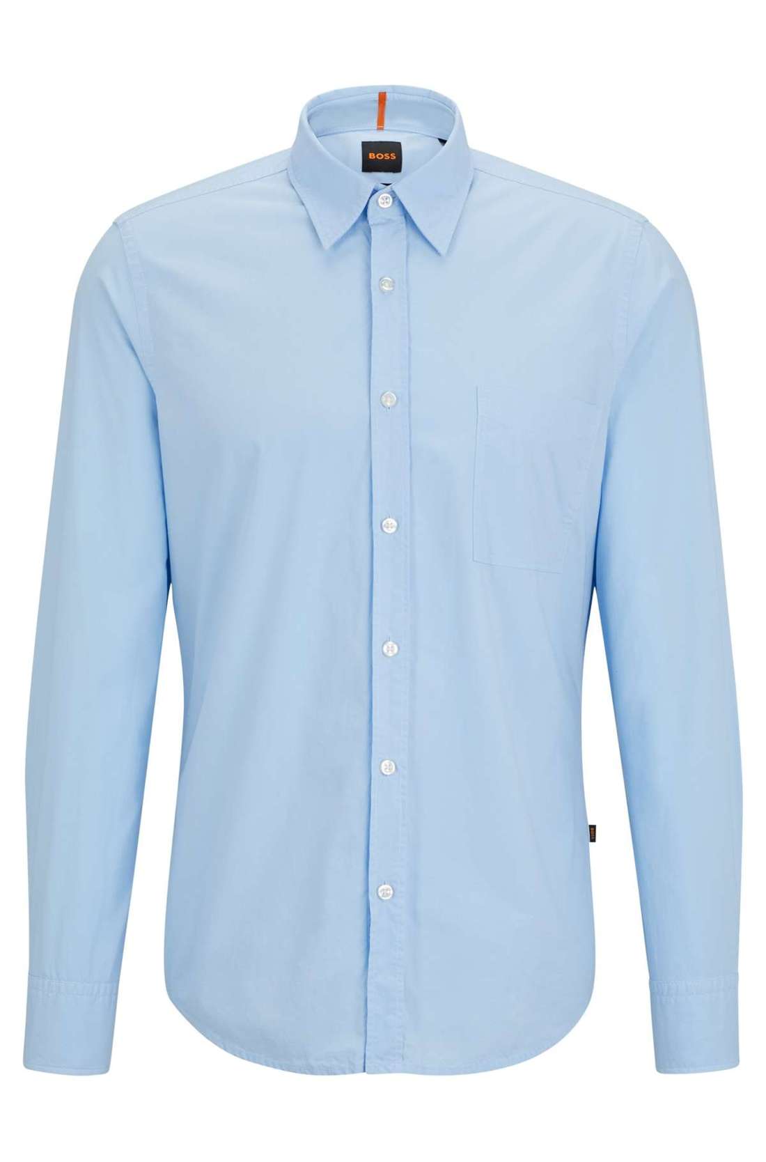 Рубашка с длинными рукавами и практичным нагрудным карманом. Relegant_6