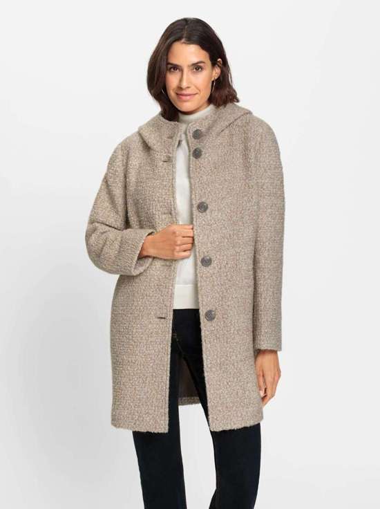 Куртка-букле с капюшоном