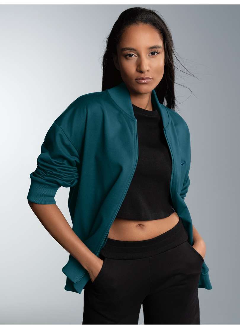 Толстовка TRIGEMA Collegejacke in weicher Sweat-Qualitat