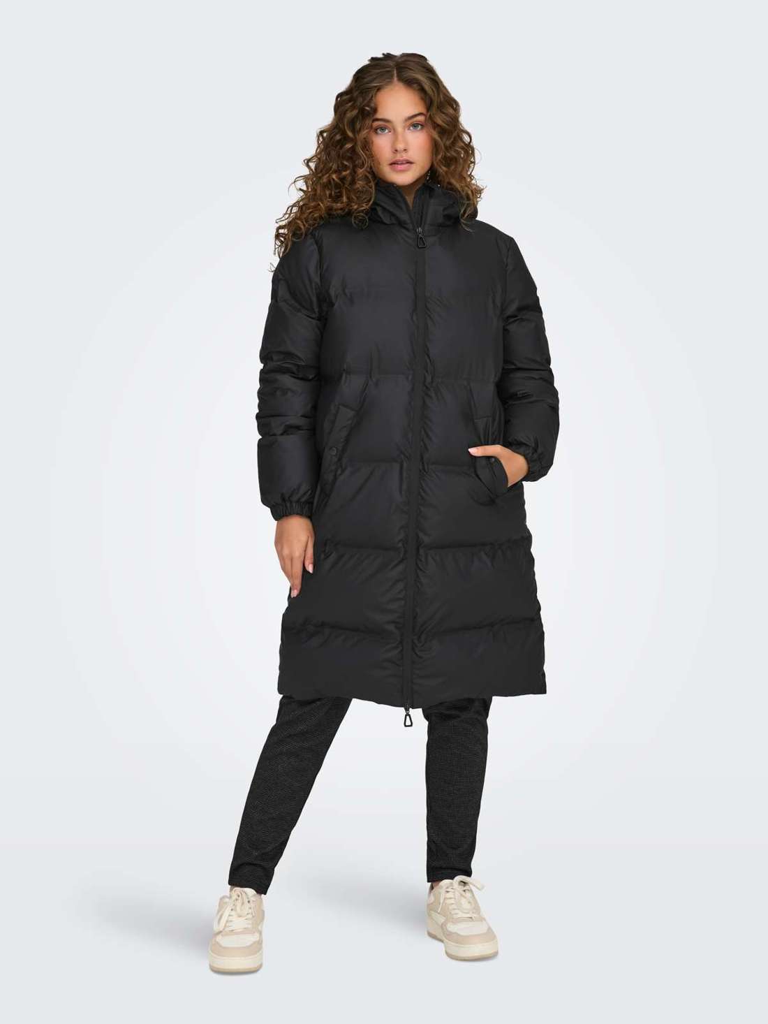 стеганое пальто ONLLEA RAIN PUFFER COAT CC OTW