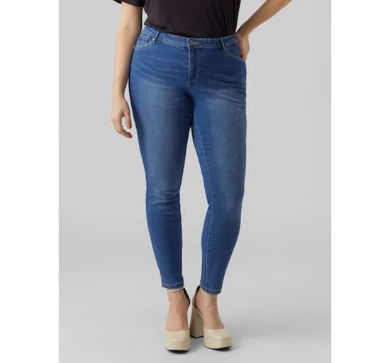 Джинсы узкого кроя VMFANYA SLIM JEANS VI3312 GA CUR NOOS