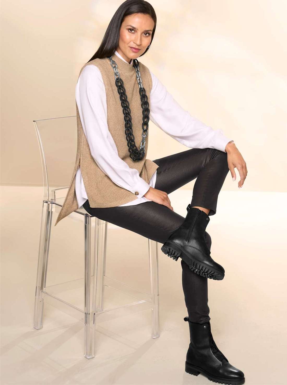 Свитер-жилет Pullunder