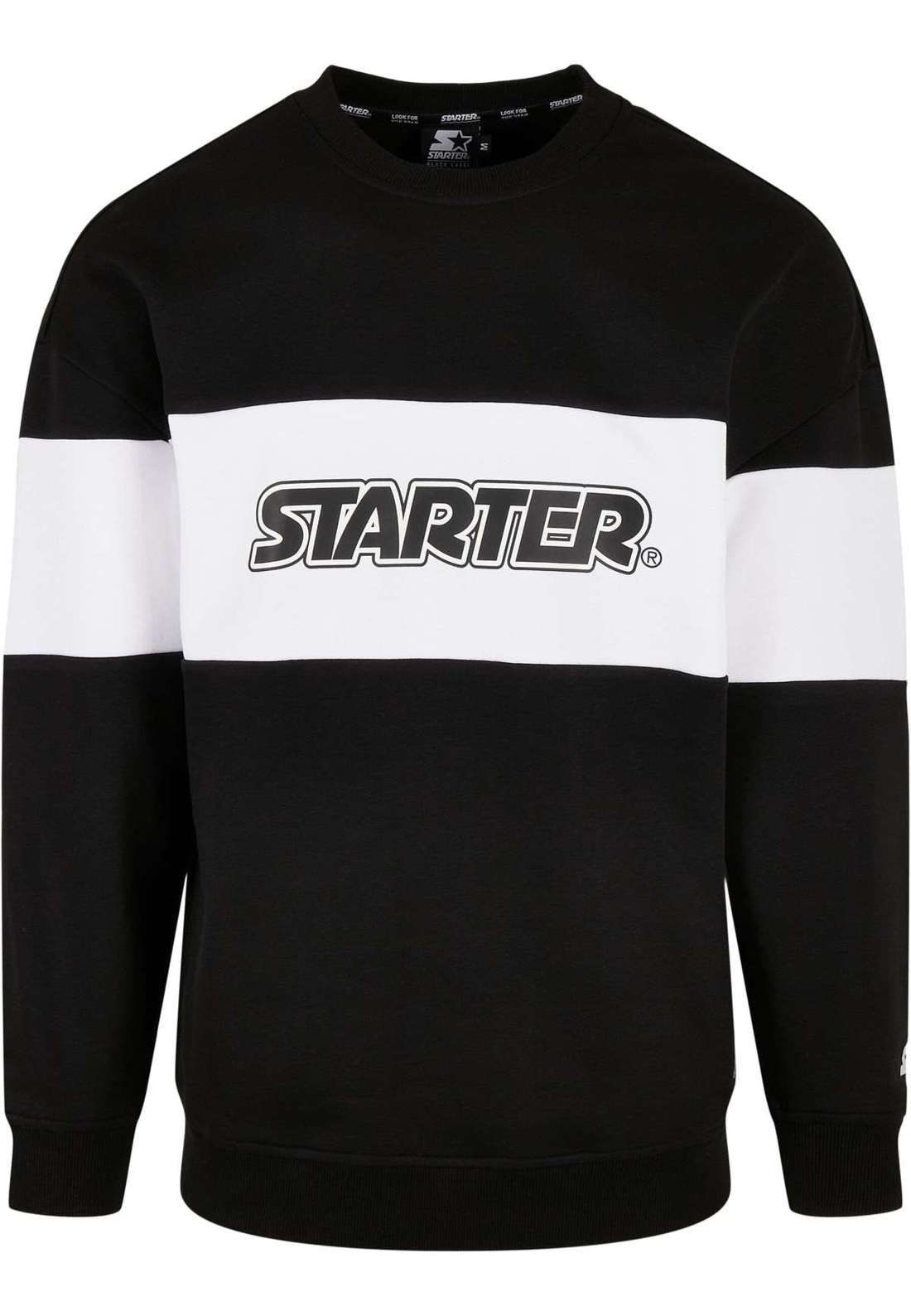 Свитер с круглым вырезом Herren Starter Block Crewneck