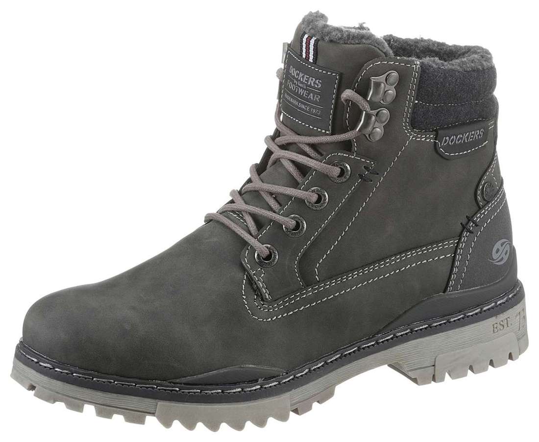 Ботинки на шнуровке в актуальном подержанном стиле