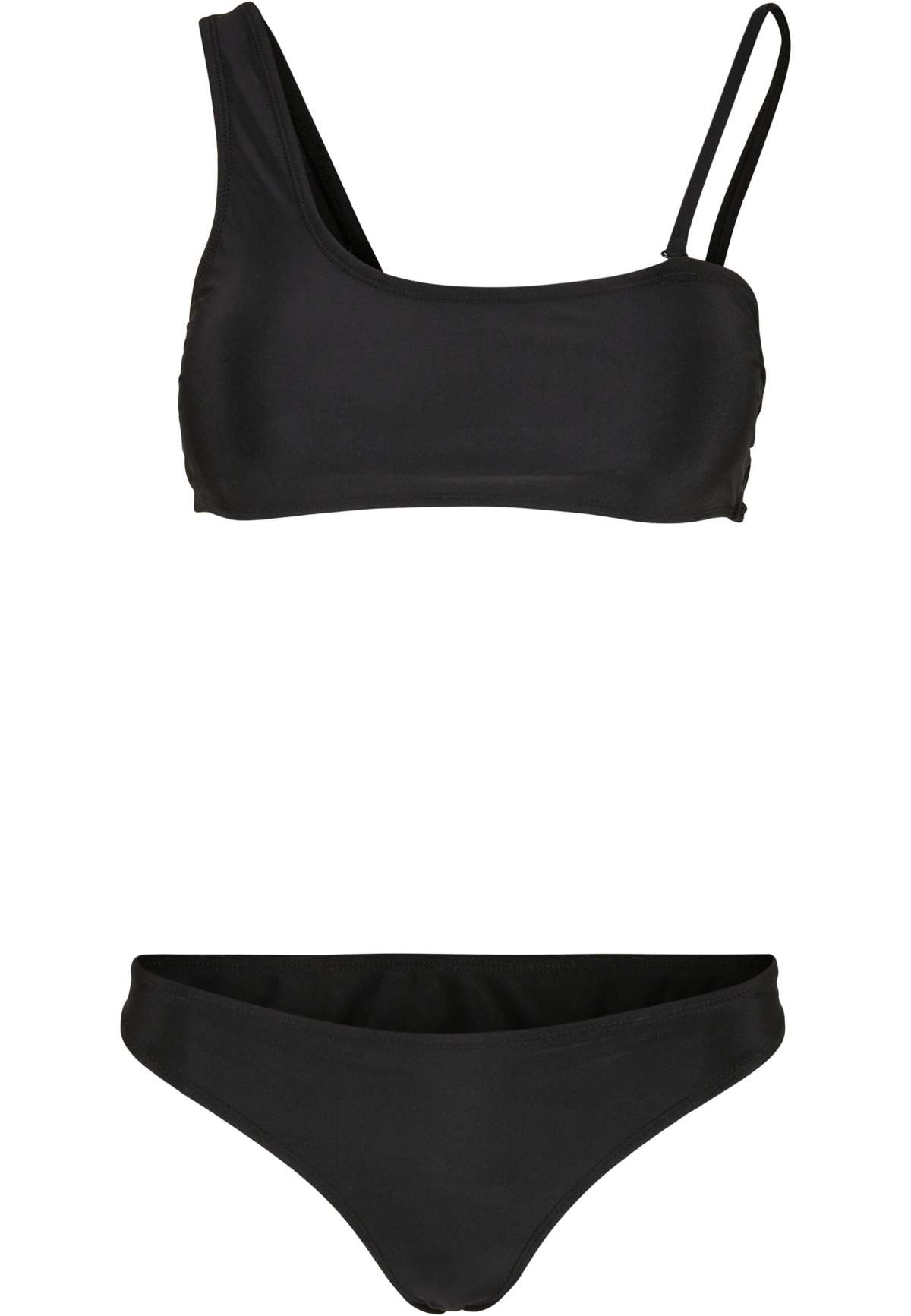 Танкини на косточках Urban Classics Damen Ladies Recycled Asymmetric Tank Top Bikini