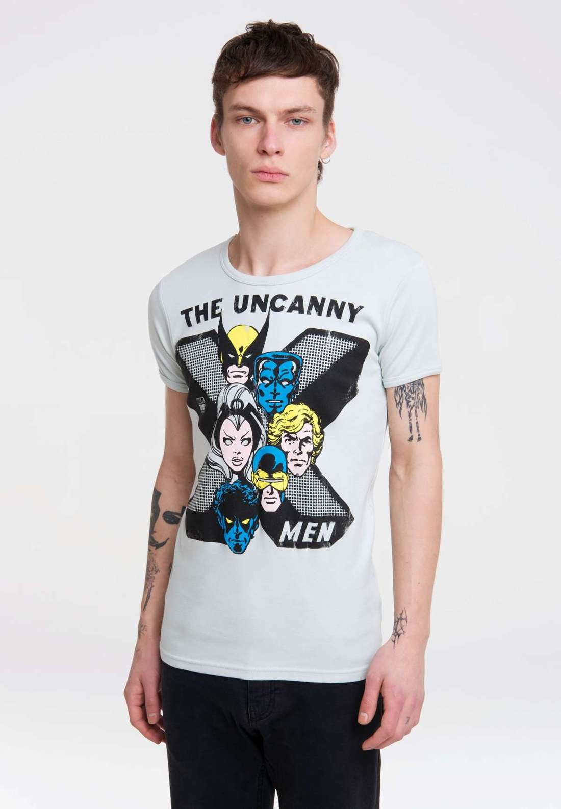 Футболка с крупным принтом спереди X-Men