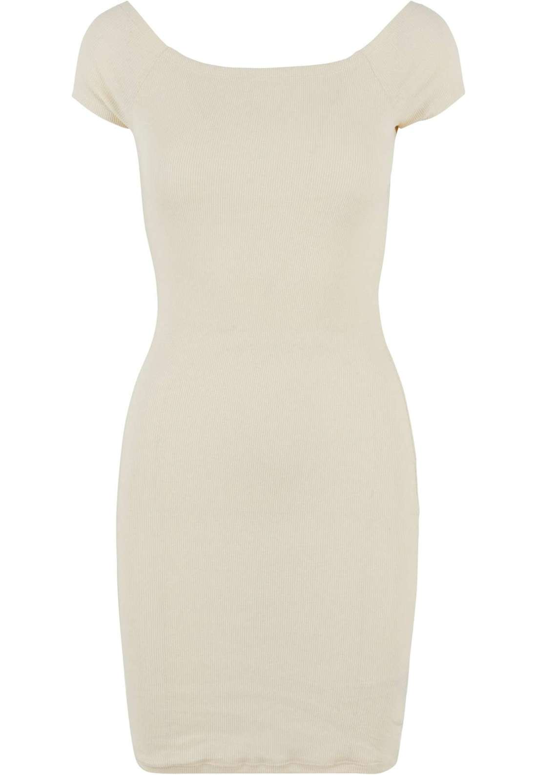 Платье-рубашка Urban Classics Damen Ladies Off Shoulder Rib Dress