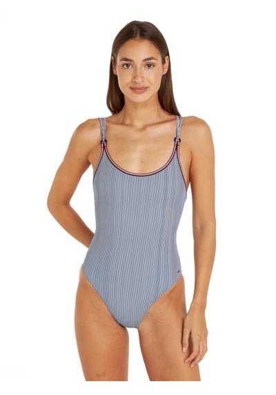 Купальник с полосатым узором ONE PIECE PRINT