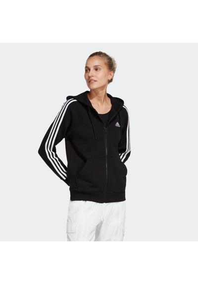 Толстовка с капюшоном ESSENTIALS 3STREIFEN FRENCH TERRY REGULAR KAPUZENJACKE