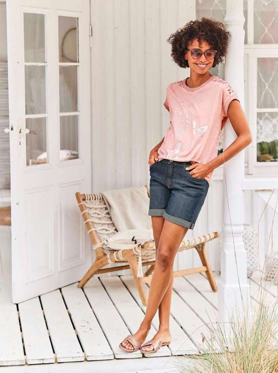 рубашка с круглым вырезом Shirt