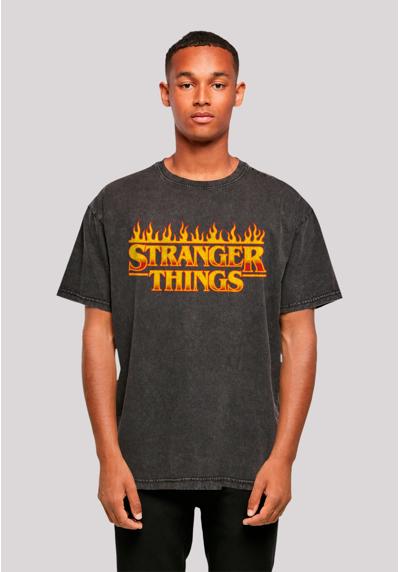 футболка Stranger Things Fire Logo Women Netflix TV Series