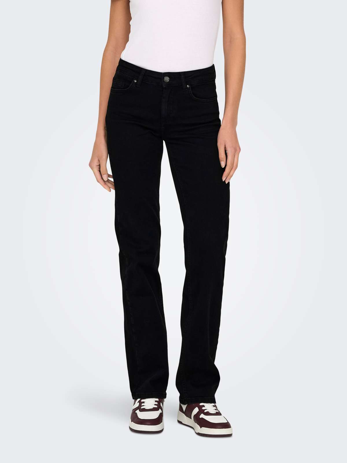 Прямые джинсы ONLBLUSH MID STRAIGHT DNM REA2343 NOOS