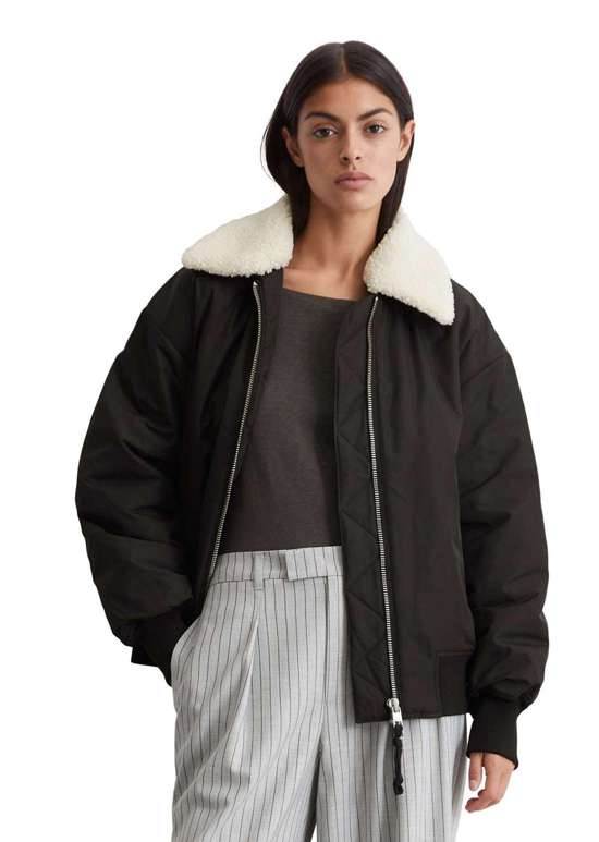 Уличная куртка mit abnehmbarem Teddy-Kragen