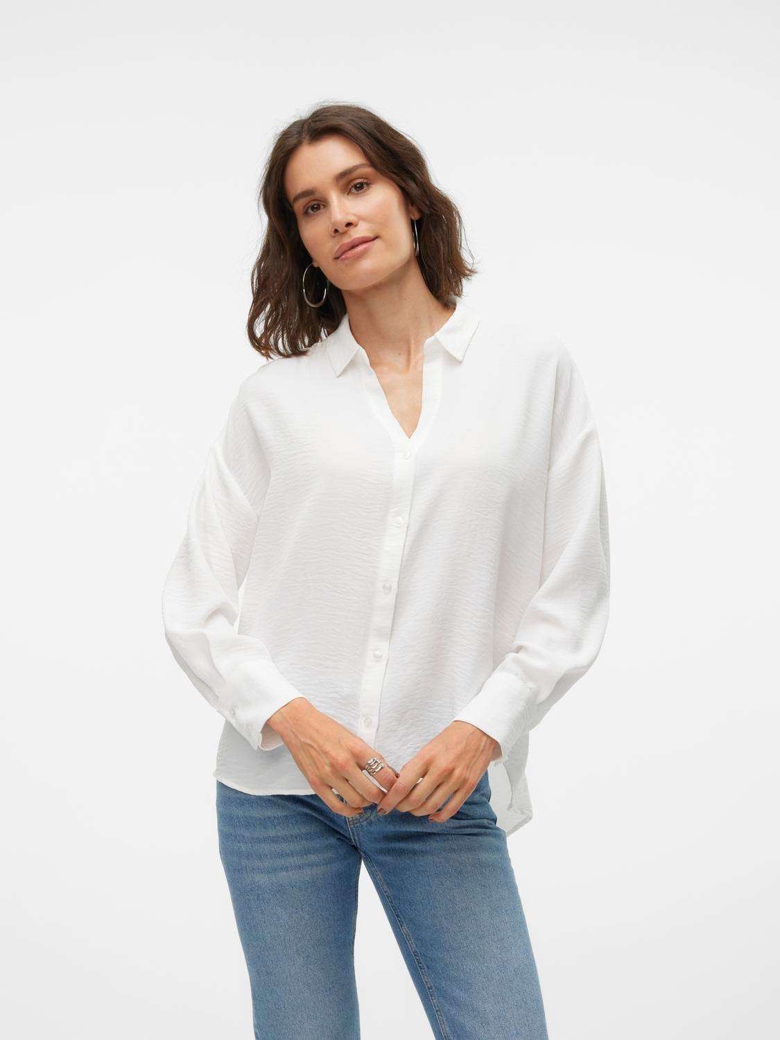 Блузка с длинными рукавами VMMELANEY QUEENY LS SHIRT WVN NOOS