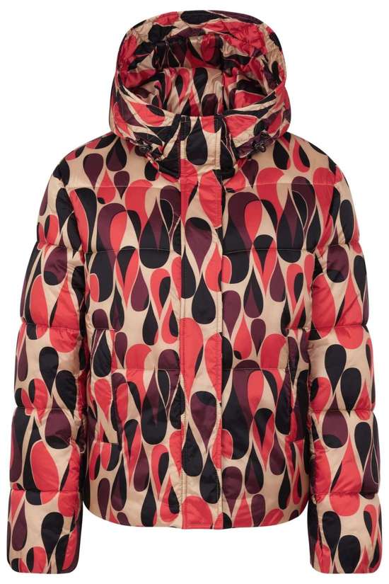 Длинная куртка с капюшоном с идеальной теплоизоляцией.