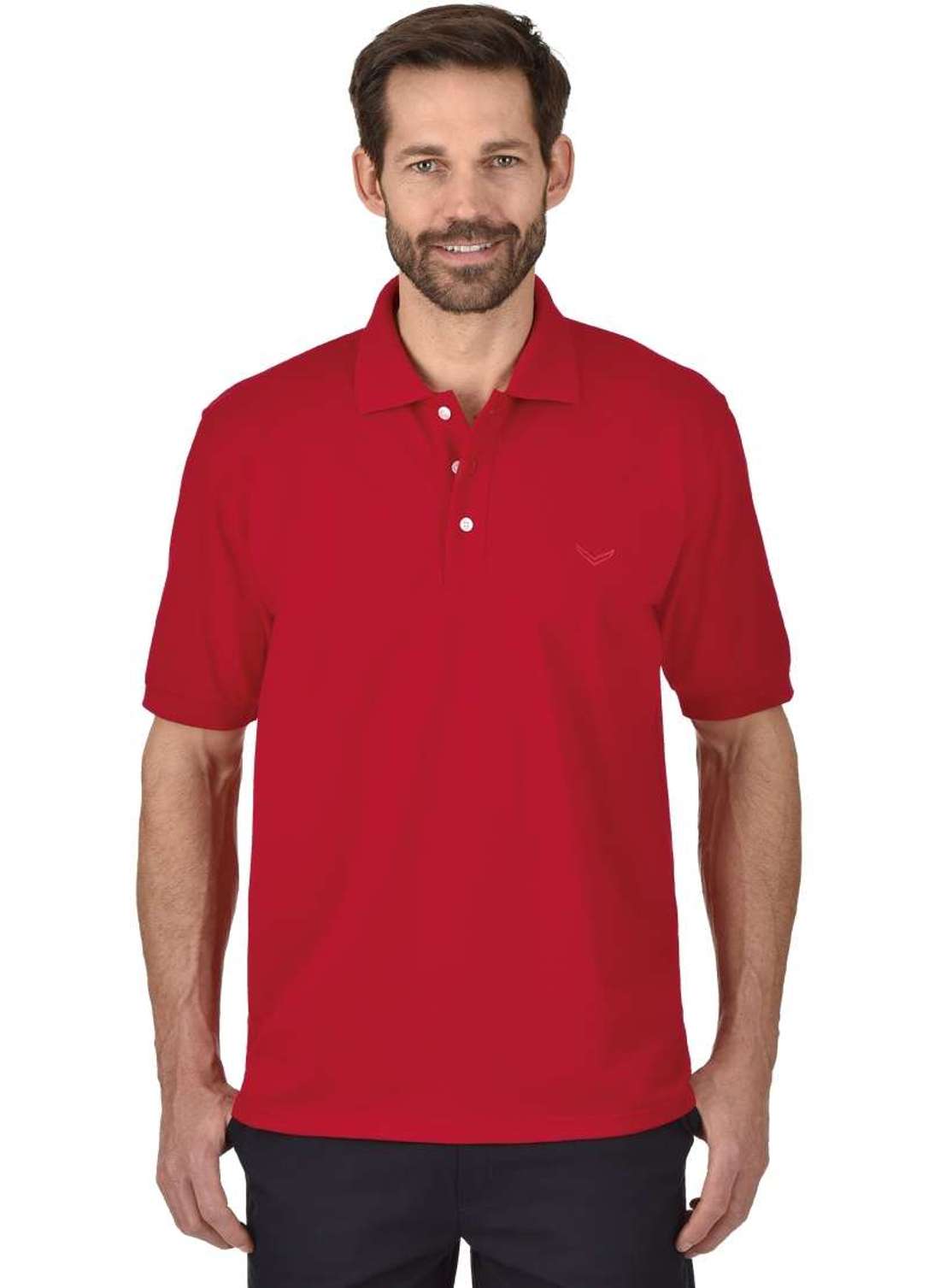 рубашка поло TRIGEMA Poloshirt in Piqué-Qualität
