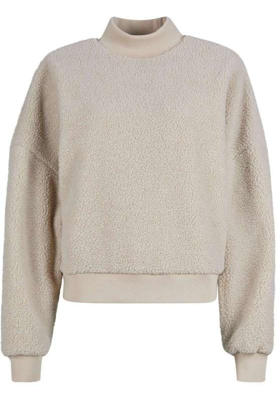 Свитера Urban Classics Damen Ladies Sherpa Crewneck