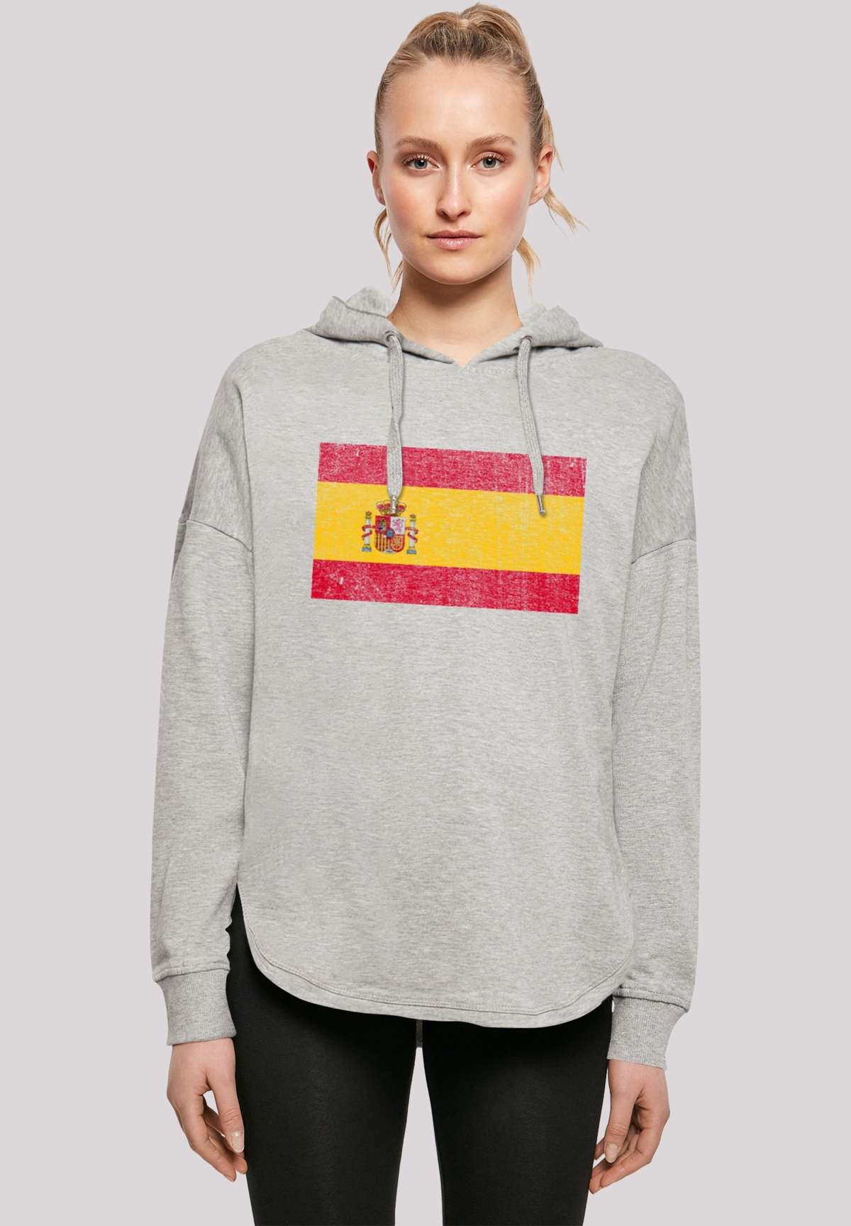 Толстовка с капюшоном Spain Spanien Flagge distressed