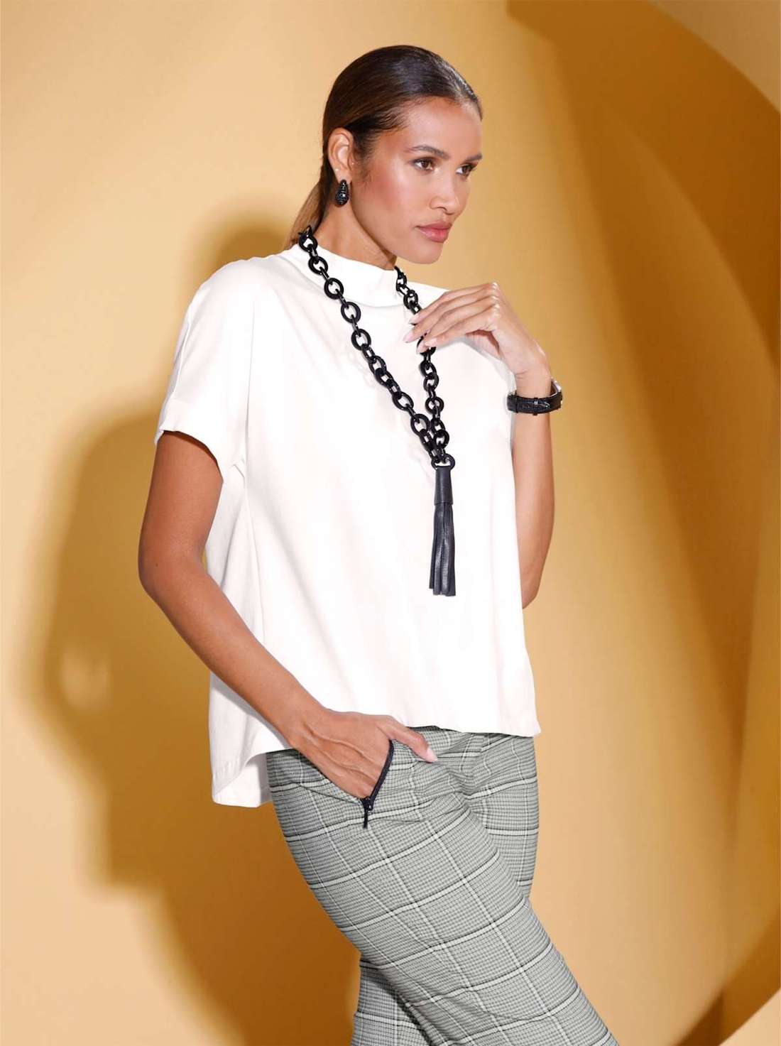 Водолазка-рубашка Stehkragen-Shirt