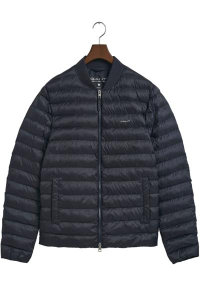 Стеганая куртка с воротником-бомбером в рубчик. Light Weight Bomberjacke leicht pflegeleicht