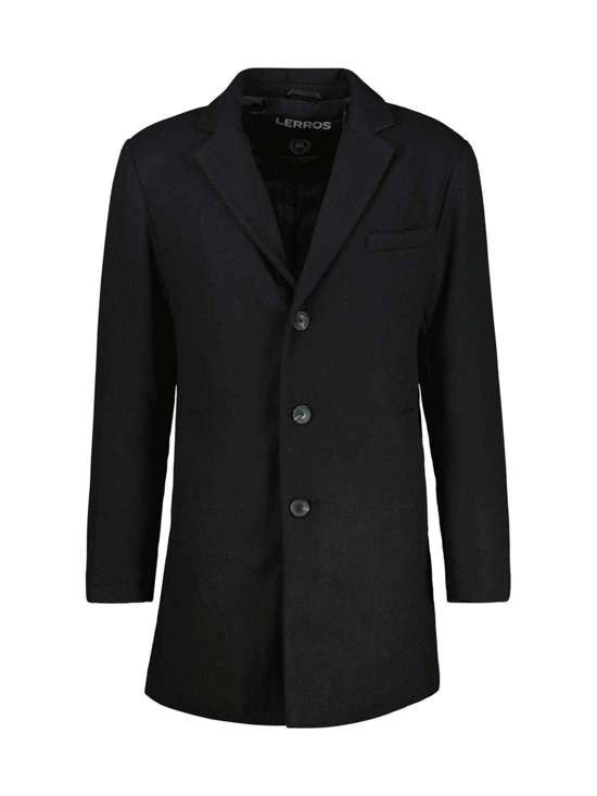 Длинная куртка LERROS Eleganter Mantel mit Reverskragen und Wollanteil