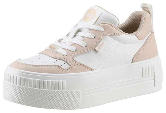 Кроссовки на платформе в стиле корзинки PAIRED COURT