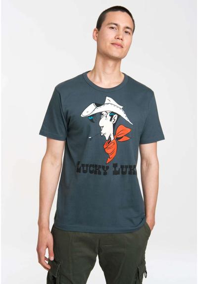 Футболка с оригинальным принтом Lucky Luke Portrait