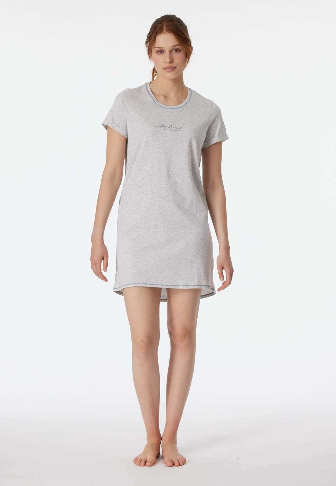 Ночная рубашка с эффектным принтом `Casual Essentials`