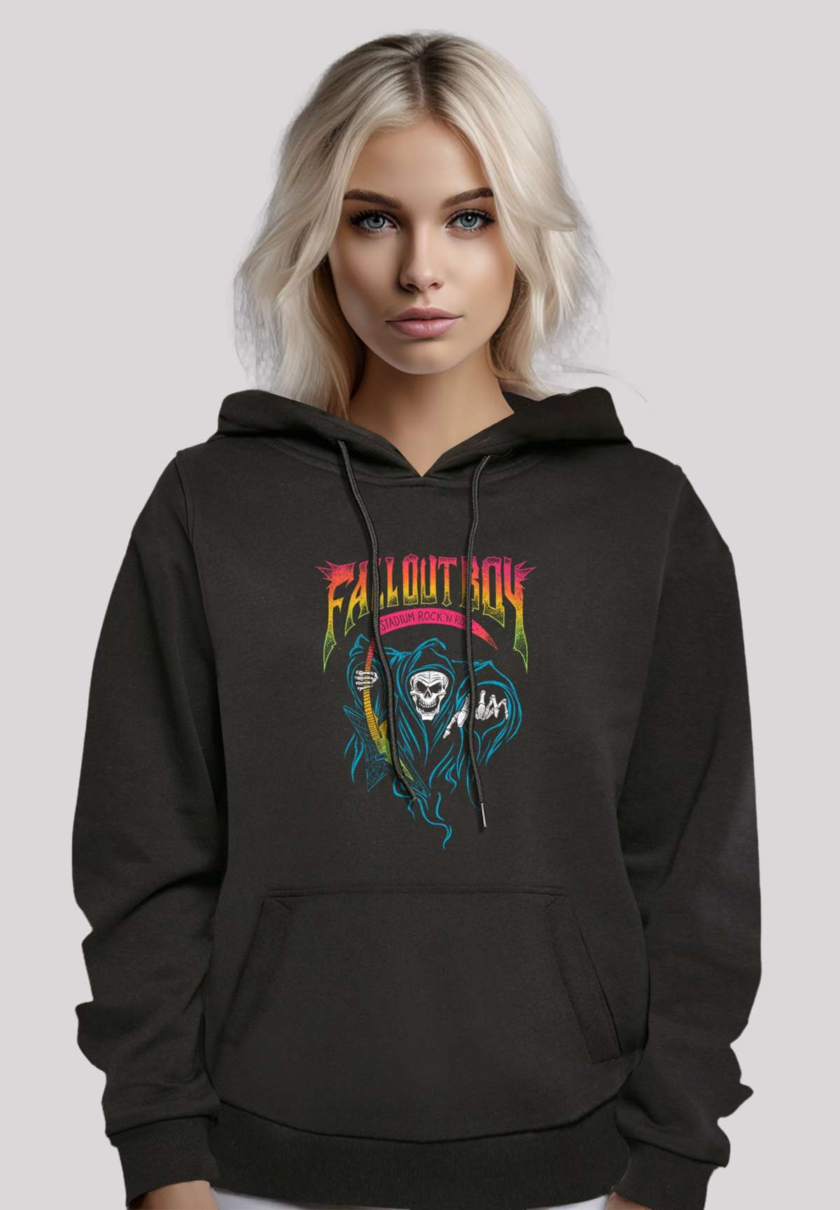 Толстовка с капюшоном Fall Out Boy Rock And Roll Reaper