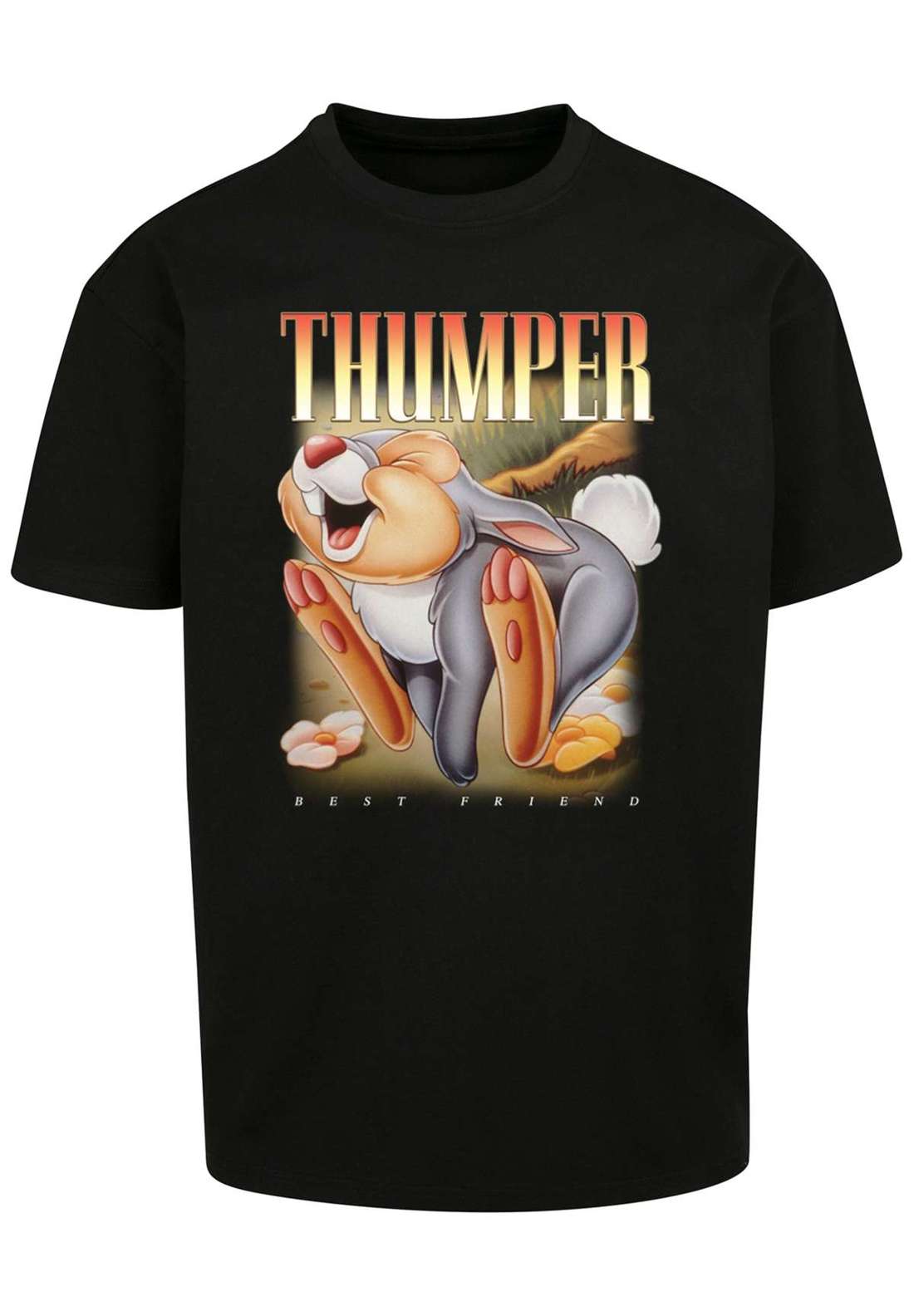 Рубашка с коротким рукавом Herren Bambi Thumper Montage with Heavy Oversize Tee