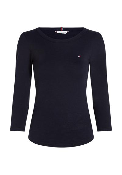 рубашка с круглым вырезом CRV 1985 SLIM SLUB OPEN 3/4 SLV