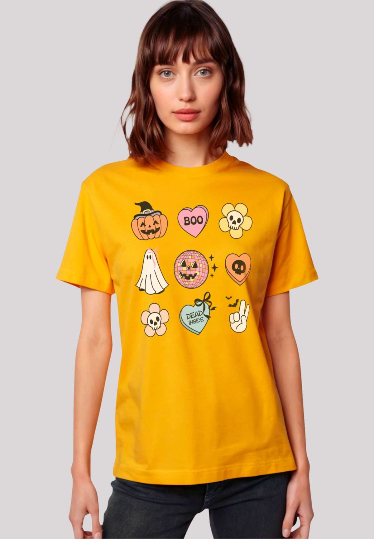 футболка Retro Halloween Icons