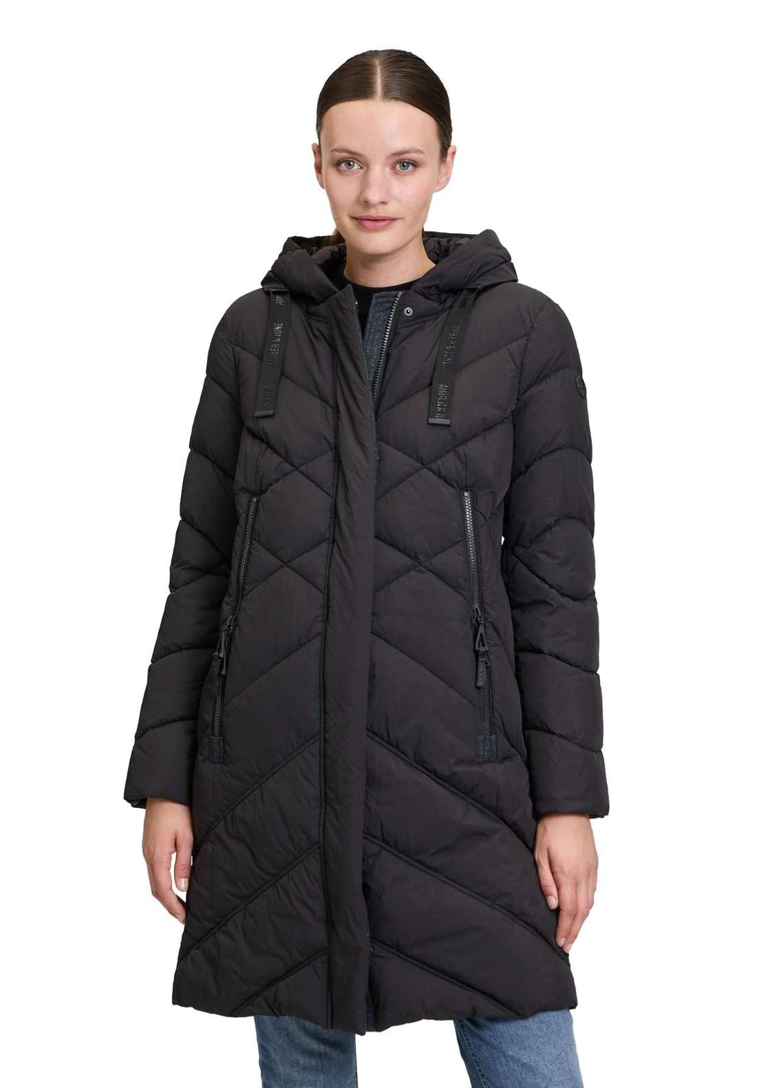 стеганое пальто Steppmantel mit Kapuze