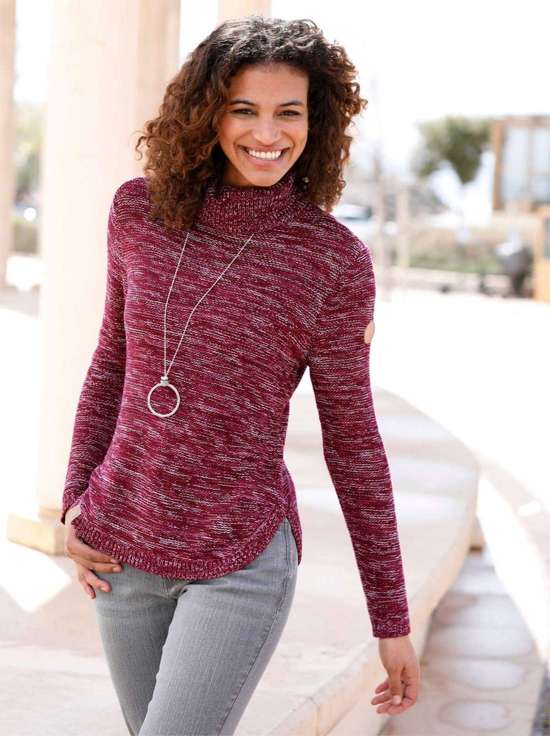 Свитер с высоким воротником Pullover