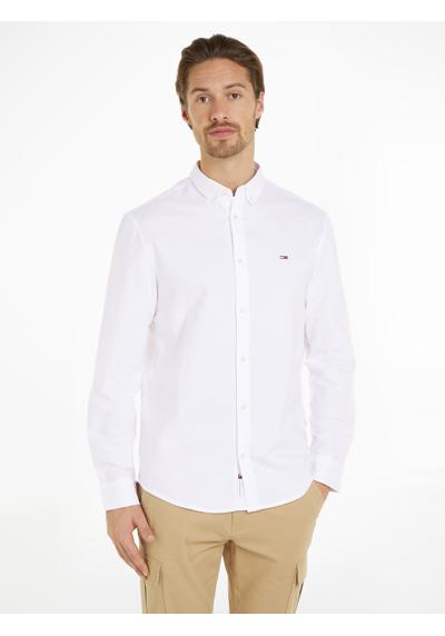 Рубашка с длинными рукавами и тисненым логотипом TJM ENTRY REG OXFORD SHIRT