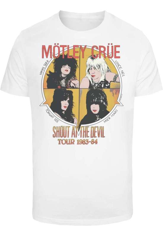 футболка Herren Motley Crue - SATD Vintage T-Shirt Round Neck